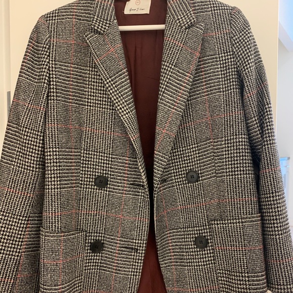 designers blazer and rain coat